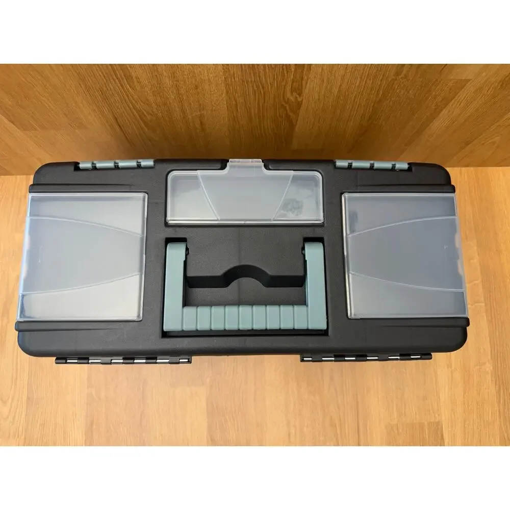 NWT 13” Organizer Storage Box Tackle Box Craft Sewing Tool Case